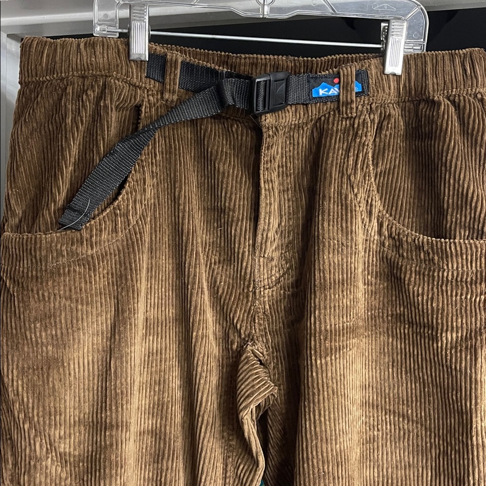 Kavu Brown Corduroy Men's Pants Large